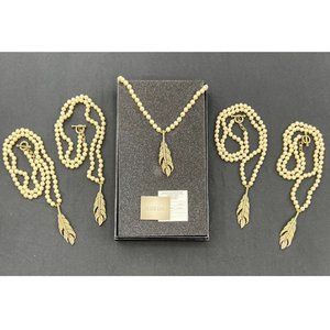 Heidi Daus "Stroke of Fabulous" Beaded Crystal Drop Necklace [Lot of 5]